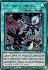 Mementotlan Bone Party - RA04-EN099 - Ultimate Rare - 1st Edition